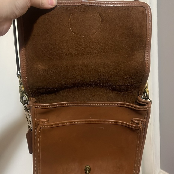 Vintage Coach British Tan Station Bag 5130 - Picture 5 of 11